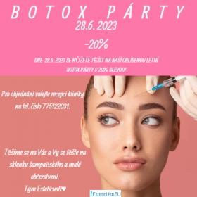 Botox párty!